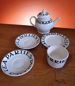 Vtg Emma Bridgewater Tiny Toast & Marmalade Childs Teapot Marigold Tea Lot Of 6 - Bild 1 von 19