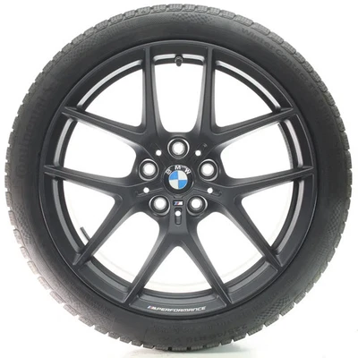 BMW 1er F40 2er F44 Winterräder M Y-Speiche 554 Conti 225/40R18 DOT24 8092354 - Bild 1 von 4
