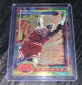 1993-94 Topps Finest - Michael Jordan #1 - Picture 1 of 2