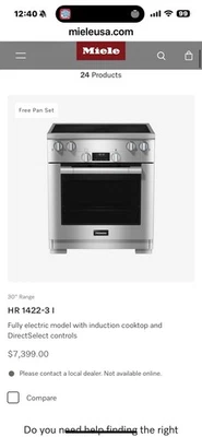 Miele 30 感应范围 HR 1422-3 I — 第 1/4 张图片
