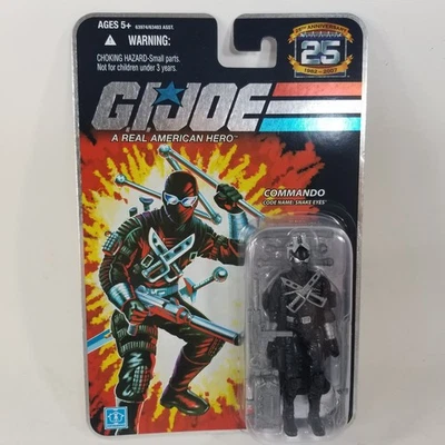 Lámina Hasbro Gi Joe 25 Aniversario Commando Ojos de Serpiente Foto 1 de 4