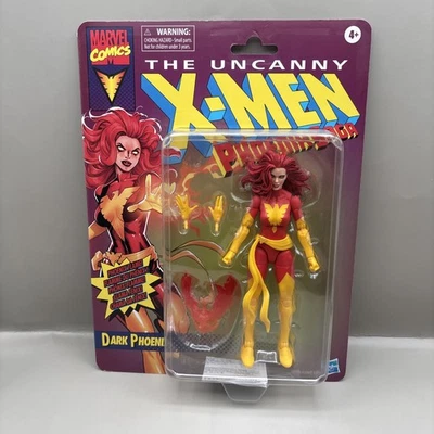 Figura de acción Hasbro Marvel Legends Retro The Uncanny X-Men Dark Phoenix - NUEVA Foto 1 de 4