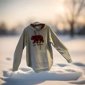 Felpa con cappuccio donna usata Maunces Let’s Hibernate Stay Cozy and Chic - Foto 1 di 13