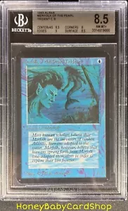 MTG Limited Edition Alpha 1993 Merfolk of the Pearl Trident BGS 8.5 NM/MT+ 93/94 - Picture 1 of 6