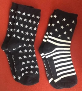 STARS and  STRIPES MAYORAL BOY SOCKS SIZE 6 YEAR NAVY & WHITE NEW - Picture 1 of 2