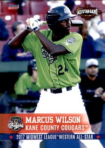 2017 Midwest League All-Stars Choice #54 Marcus Wilson Los Angeles California CA