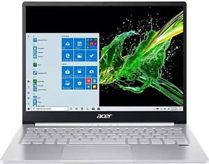 Acer Swift 3 SF313-52-56T7 13.5" 8GB 256GB SSD i5-1035G4 Win10P Sparkly Silver - Picture 1 of 8