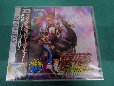 NeoGeo CD -- Fighter's History Dynamite -- New & Sealed!! JAPAN GAME. SNK. 14713 - Image 1 of 4
