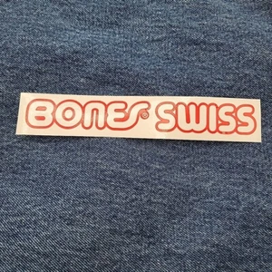 Powell Peralta BONES Swiss Die Cut Skateboard Sticker Decal - Picture 1 of 4