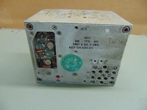 Rockwell Collins ARC-51 Military Aircraft Radio First Second IF Amplifier Module - Picture 1 of 6