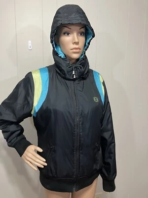 Chaqueta de esquí para mujer "Le Tigre" resistente al agua con capucha aislada cremallera frontal grande Foto 1 de 4