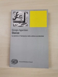 Giorgio Agamben "Stanze" Autografo - Foto 1 di 5