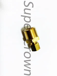Messing CNC gefräst 1/4" ~ 3/8" Innendurchmesser x 1/2" Außen NPT Klemmverbinder Fitting  - Bild 1 von 16
