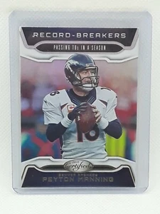Peyton Manning 2019 Panini Certified Football - Record Breakers - Denver Broncos - Picture 1 of 2