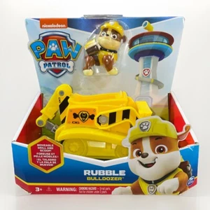 Nickelodeon Paw Patrol Rubble Bulldozer Kids Action Figure Toy - Picture 1 of 4