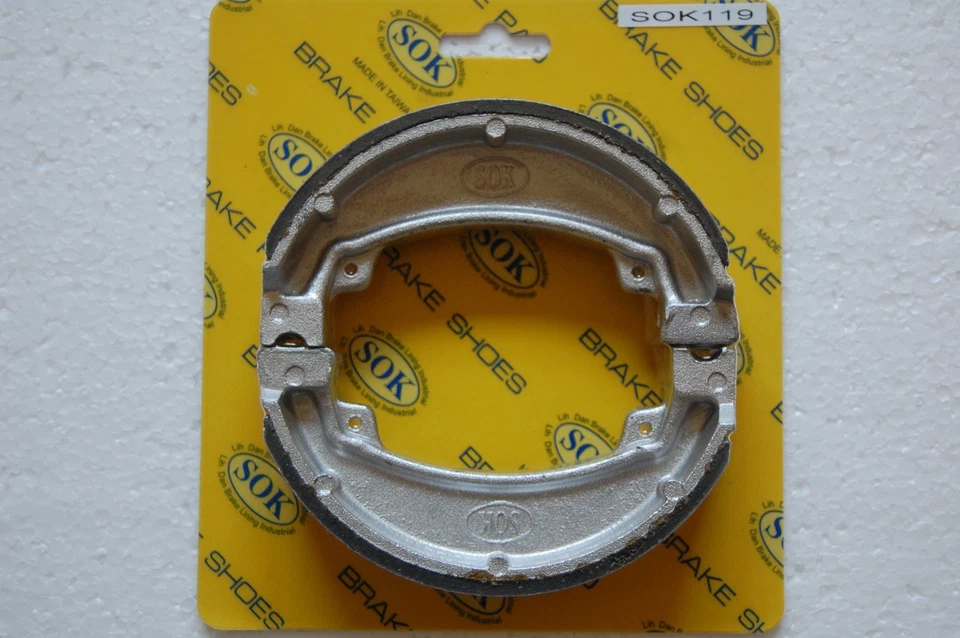 ZAPATOS FRENO TRASEROS HONDA NX 650, 1988-1989 NX650 Foto 1 de 1