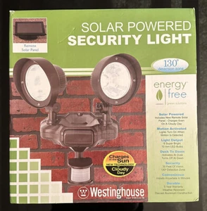 Westinghouse Solar Powered Security Light - Picture 1 of 2
