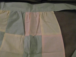 Apron-Hand Crafted green, pink, yellow checkered, waist bound, brand new - Picture 1 of 8