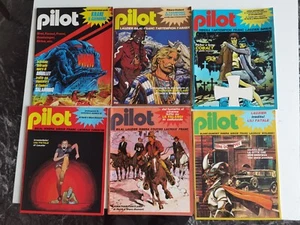 BLOCCO RIVISTA PILOT N. 7, 8, 9, 10, 12, 13 BILAL, LAUZIER, BLACK DUMOND - Imagen 1 de 3