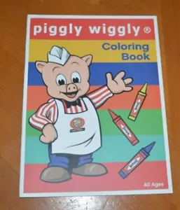 RARE PIGGLY WIGGLY RARE NEW COPY / COPIES COLORING & ACTIVITY BOOK - Picture 1 of 10
