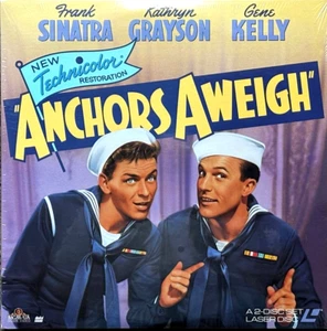 ANCHORS AWEIGH (FRANK SINATRA/GENE KELLY) BRAND NEW! SEALED LASERDISC (NM/EX) - Imagen 1 de 1