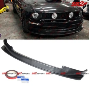 Fits 05-09 Ford Mustang V6 Only Sport Style Front Body Bumper Lip Kit Spoiler - Picture 1 of 3