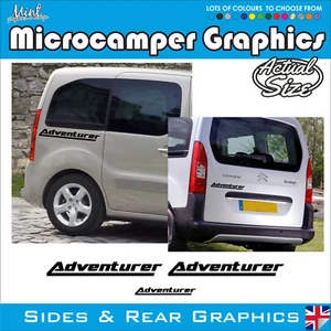 Pegatinas pegatinas vinilo gráficos Peugeot Partner microcámper autocaravana cámper 048 - Imagen 1 de 4