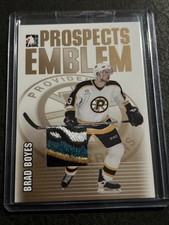 2004-05 ITG Heroes and Prospects Emblems Gold #15 Brad Boyes 1/10 EX