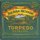 Set of 4 SIERRA NEVADA TORPEDO EXTRA IPA.- Beer Coasters - Collectibles
