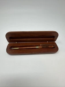 NESTLE BRANDS EXECUTIVE BALL POINT PEN HARDWOOD WOODEN - Picture 1 of 7