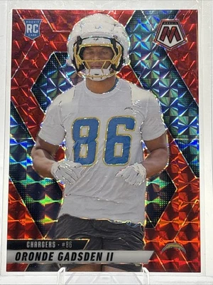 Mosaico Panini 2025 - Rookies Oronde Gadsden II #374 Red Mosaic Prizm (RC) Foto 1 de 2