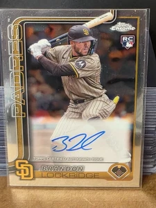 2025 Topps Chrome - Rookie Autographs Brandon Lockridge #RA-BLO (AU, RC) - Picture 1 of 2