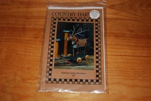 Country Harvest SANTA'S LITTLE REINDEER 10" Pull Toy Pattern #350 - Picture 1 of 2