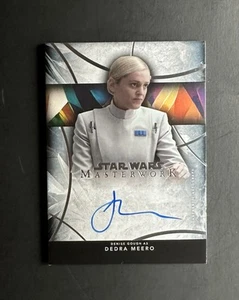 2024 Topps Star Wars Obra Maestra Denise Gough como Dedra Meero #A-DN Autógrafo - Imagen 1 de 2