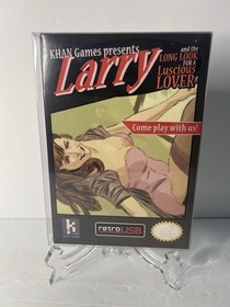 Larry Long Look For Lucious Lover Nintendo NES KHAN Games RetroUSB Leisure Suit