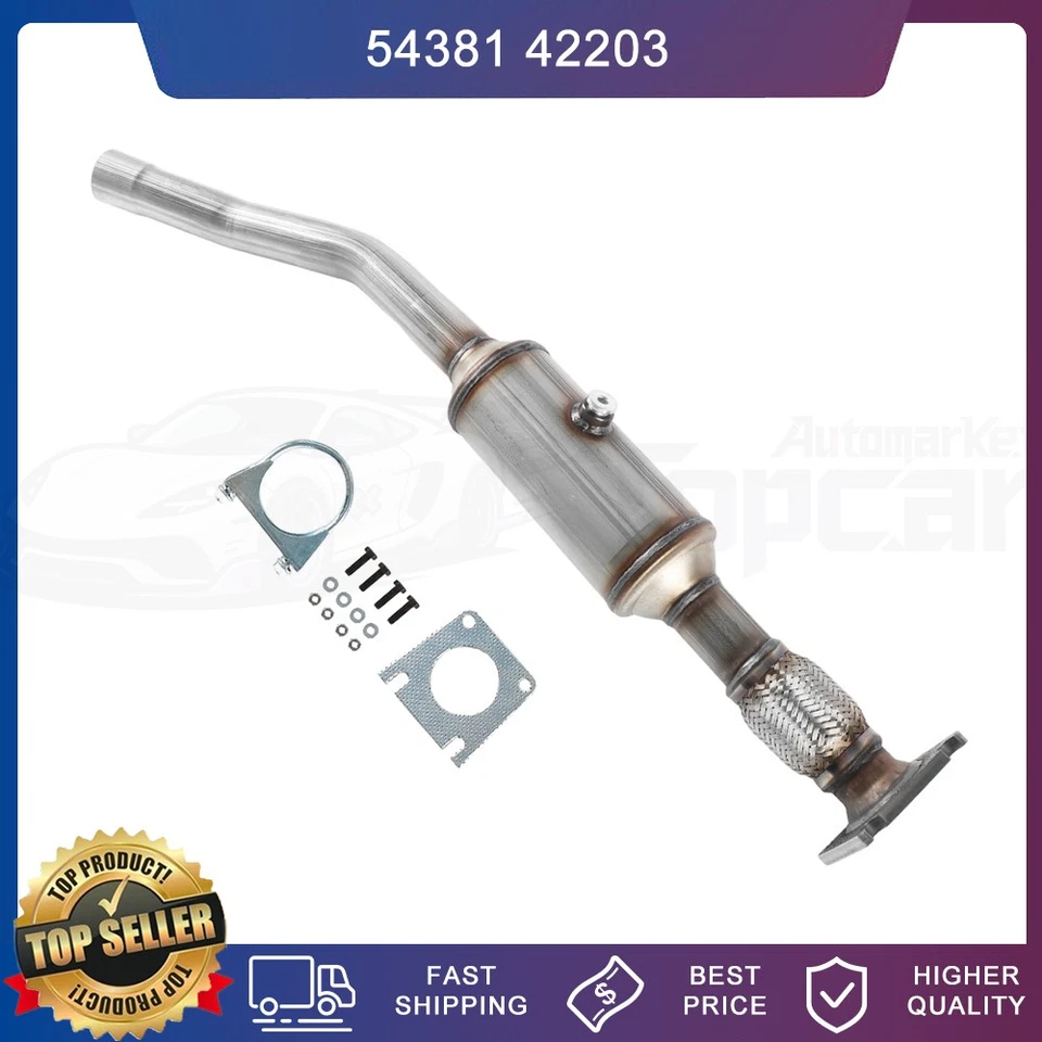 For Chrysler PT Cruiser 2.4L 2001 2002-2010 Direct Front Catalytic Converter Foto 1 de 4