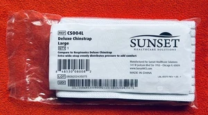 NEU DELUXE KINNRIEMEN GROSS, SUNSET HEALTHCARE SOLUTIONS, CS004L, VERSIEGELT - Bild 1 von 2