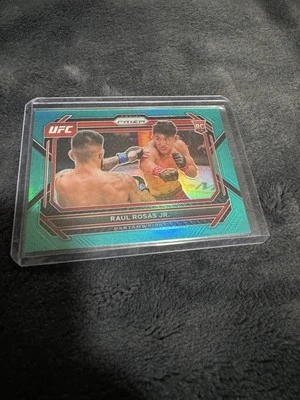 2023 Prizm UFC Raul Rosas Jr. Teal Rookie /49 - Image 1 of 2
