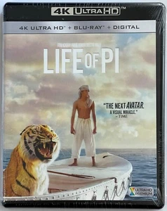 Life of Pi 4K Ultra HD + Blu-Ray. New and Factory Sealed. No Slipcover. - Picture 1 of 1