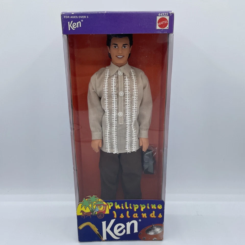 Richwell Mattel 1998 Philippine Islands Ken Wearing Barong Tagalog RARE