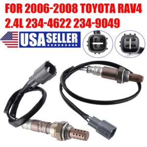 2PCS Up+Downstream Oxygen Sensor for 2004-2009 Toyota Camry 2006-08 RAV4 L4 2.4L - Picture 1 of 8