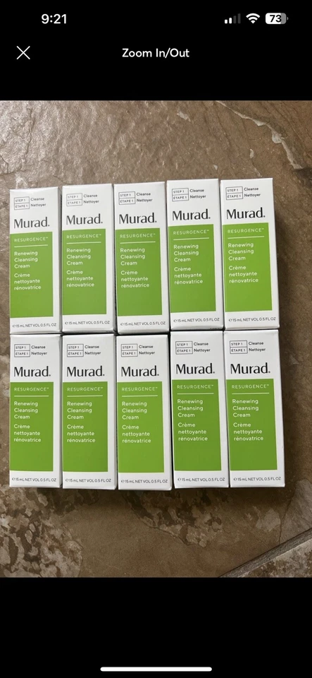 10x Crema limpiadora renovadora Murad 15 ml Foto 1 de 1