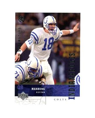 PEYTON MANNING 2002-03 Upper Deck Superstars #106 Indianapolis Colts - Image 1 of 2