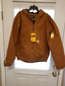 Carhartt Chaqueta Grande Hombre Nuevo Con Etiquetas Sudadera con Capucha Forro Acolchado J130-m - Imagen 1 de 8