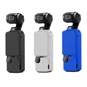 Silicone Protective Case for DJI Osmo Pocket 3 Camera Anti-fall Cover Skin Shell - Picture 1 of 14