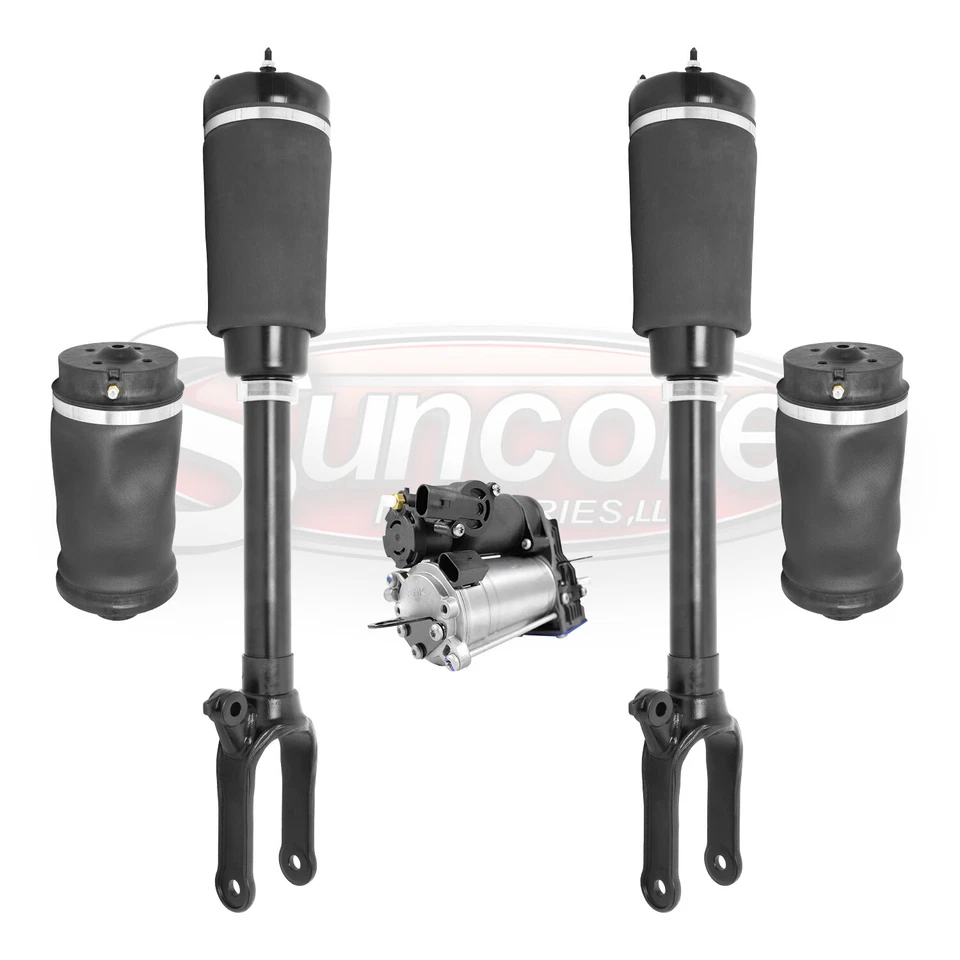 2007-2009 Mercedes GL320 Airmatic Air Struts, Air Springs, & Compressor w/o ADS Foto 1 de 1