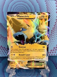Manectric EX 23/119 - Phantom Forces - Ultra Rare Holo Pokemon Card MP - Picture 1 of 2
