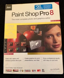 Corel/Jasc Paint Shop Pro 8 User Guide with CD - Picture 1 of 6
