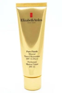 Crema hidratante tintada mineral Elizabeth Arden Pure Finish FPS15 profunda 0450 ml - Imagen 1 de 2