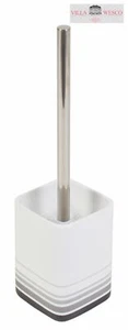 Villa Wesco Cerámica Acero Inox. Cepillo de Baño, Toilette Wc Baño Conjunto - Imagen 1 de 3